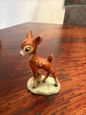Hummel Brown and Cream Deer Sculpture